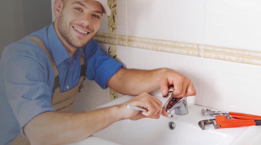Faucet cartridge replacement in Arlington, IA
